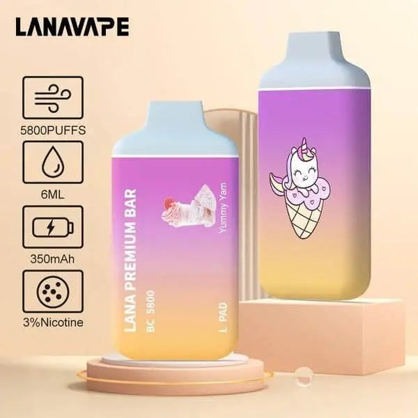 LANA-PREMIUM-BAR-5800-PUFFS-YUMMY-YAM-SG-Vape-Hub