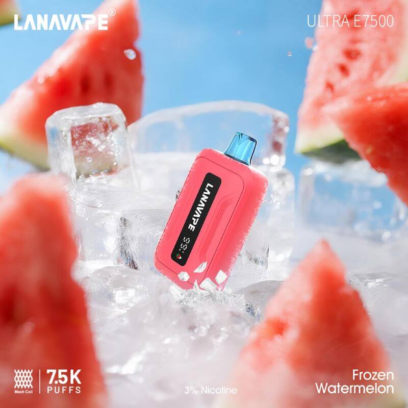 LANA-ULTRA-E-7500-FROZEN-WATERMELON-SG-Vape-Hub