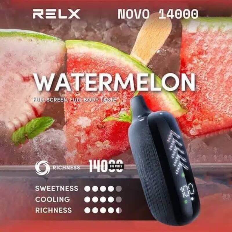 RELX-NOVO-14K-WATERMELON-SG-Vape-Hub