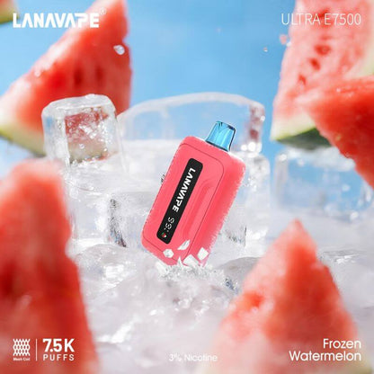 LANA-ULTRA-E-7500-FROZEN-WATERMELON-SG-Vape-Hub